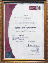 ISO9001：2008認証取得(大阪本社:測器事業部門)